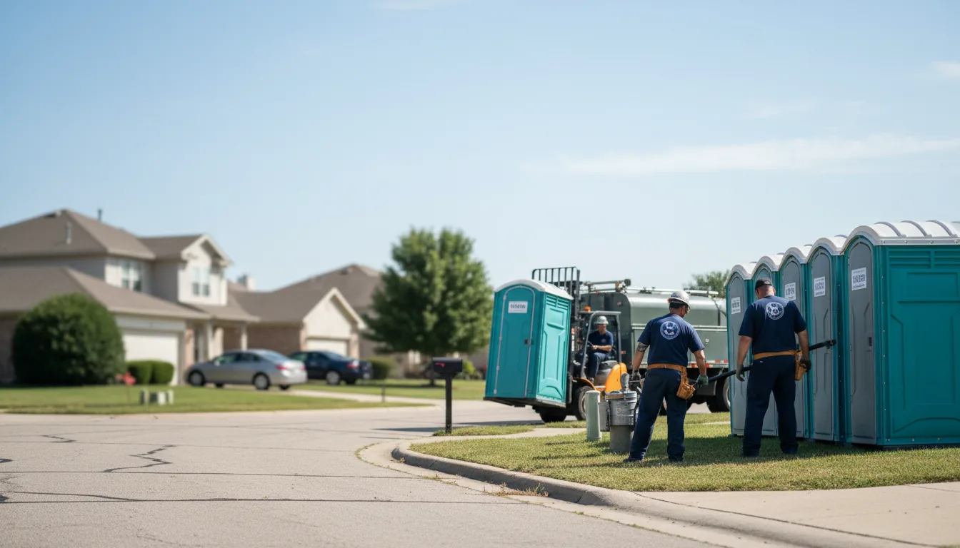 Porta Potty Rental in Steward, IL near me